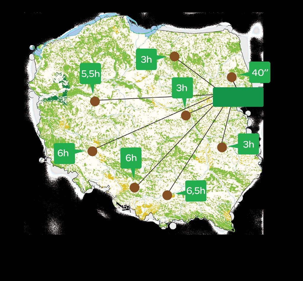 Białowieski Szlak Miejsc Mocy Ścieżki przyrodnicze Sport i rekreacja: