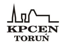 Kujawsko-Pomorskie Centrum Edukacji Nauczycieli w Toruniu P L A C Ó W K A A K R E D Y T
