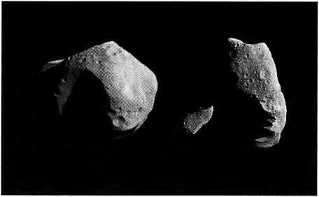 Podczas misji zbadano wymiary planetoidy (12 km><20 kmx 11 km) i stwierdzono, że jest planetoidą typu S, czyli głównie składa się z metalicznego żelaza oraz krzemianów żelaza i magnezu (np.