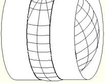 Odwzorowania walcowe Poprzeczne Mercatora UTM Universal Transverse Mercator UTM powszechnie akceptowane do tworzenia map topograficznych, jest to wersja odwzorowania walcowego poprzecznego