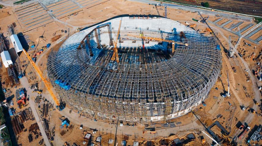 PGE ARENA Gdańsk PGE ARENA GDAŃSK Realizacja zadań związanych z przygotowaniem i wykonaniem projektu stadionu piłkarskiego, zlokalizowanego w gdańskiej dzielnicy Letnica została powierzona spółce