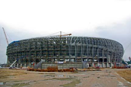 Koncepcja architektoniczna PGE ARENA Gdańsk jest najbardziej efektowną propozycją (co potwierdza ankieta na stronie PL2012) z polskich stadionów na EURO 2012.