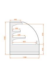 szyby boczne zespolone termometr solarny zawór rozprężny możliwość łączenia w ciągi DIMENSIONS WYMIARY 1