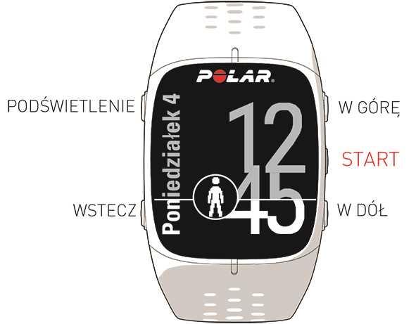 1. Format zegara: wybierz 12-godz lub 24-godz. W przypadku wybrania formatu 12-godz wybierz AM (przed południem) lub PM (po południu). Następnie wprowadź aktualną godzinę. 2. Data: wprowadź aktualną datę.