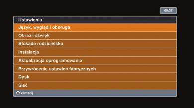 ipla dostęp do usługi ipla (opisano w odrębnej części niniejszej instrukcji). EPG dostęp do elektronicznego przewodnika po programach (opisano w odrębnej części niniejszej instrukcji).