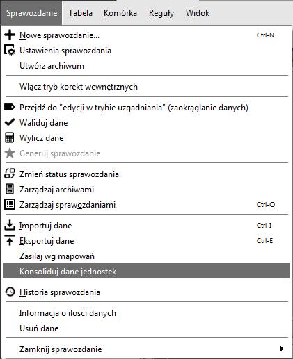 Informacja o korektach (tytułach i wartościach) uzyskana musi wcześniej być z systemów bankowych. 5.