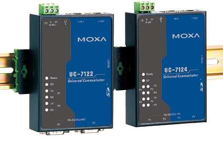 UC-7112/UC-7110 MOXA ART 192MHz ARM9 µclinux 2x 10/100BaseT(X) 2x