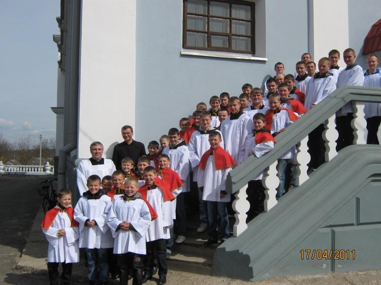 zmartwychwstał. O. Witalij Podolan i kl. Andrzej Zalewski SVD udali się we wtorek wielkanocny do Teodozji na spotkanie duchowieostwa.