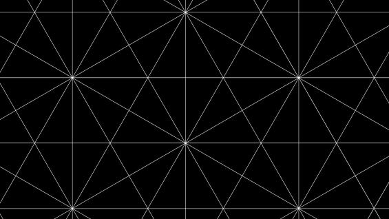 Fakt 3.4.1 Jeśli wzór płaski posiada punkty kalejdoskopowe, to osie symetrii tego wzoru dzielą płaszczyznę na przystające wielokąty wypukłe.