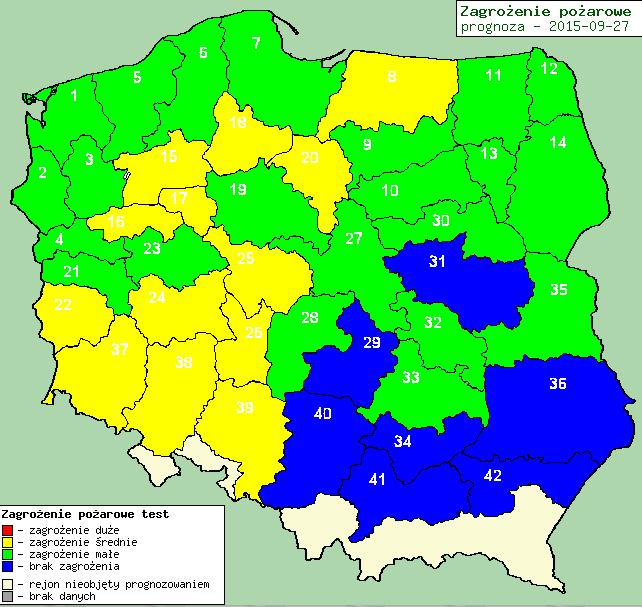 powietrza INFORMACJE HYDROLOGICZNO -