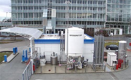 Munchen- hydrogen station Dystrybutory Vessel LH2