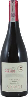 ARESTI RESERVA SYRAH Chile 100% Syrah, wytrawne Owoce leśne / Śliwka / Lawenda / Toffi