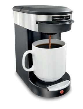 EKSPRES DO KAWY HDC200S Urządzenie pracuje na porcjach kawy lub herbaty pakowanych w okragłe krążki o srednicy: min. 2,5 cm, max.