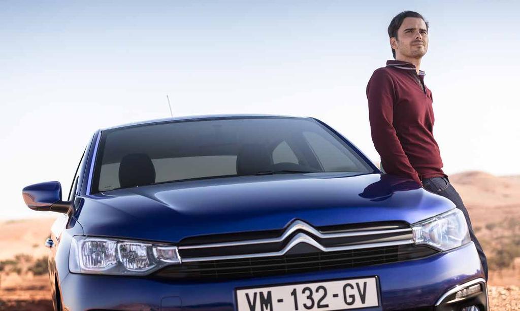 NOWOŚĆ ELEGANCKI SEDAN NOWY CITROËN C-ELYSÉE przyciąga wzrok zmodernizowanym przodem, który nadaje mu nowoczesny, bardziej