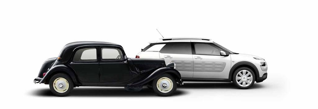 Designed by 1934 CITROËN rewolucjonizuje świat motoryzacji za sprawą modelu Traction Avant.