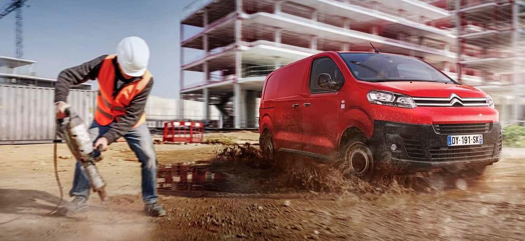 GOTOWY NA WSZYSTKO MOCNY I POJEMNY 4 m 1400 kg 6,6 m 3 2,5 t NOWY CITROËN JUMPY jest dostępny w wielu wersjach, dzięki czemu można wybrać model ściśle odpowiadający indywidualnym potrzebom.
