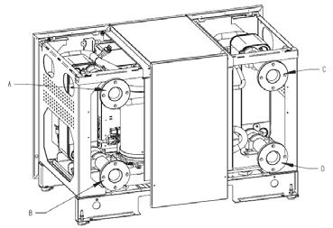 Logatherm WPS54-80.2 HT Logatherm WPS54-80.2 HT sposoby podłączenia hydraulicznego Podłączenie z tyłu Dane techniczne Logatherm WPS54-80.