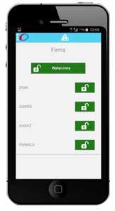 Oprogramowanie mobilne APLIKACJA MOBILNA PowerSeries Neo Go PowerSeries Neo Go to aplikacja mobilna służąca do obsługi systemów alarmowych serii Power
