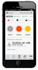 From Tyco Security Products Oprogramowanie mobilne APLIKACJA MOBILNA DSC WP DSC WP to aplikacja mobilna, która daje użytkownikom systemu spokój umysłu o bezpieczeństwo ich domu, gdziekolwiek oni są.