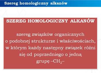 Definicja szeregu homologicznego