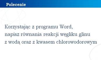 Polecenia dla uczniów Uczniowie zapisują