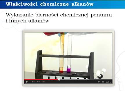 wyjaśnienie mechanizmu reakcji substytucji wolnorodnikowej.. Polecenie dla uczniów Korzystanie z wybranych programów narzędziowych. Opisywanie przebiegu eksperymentu.