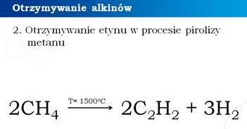 zapisują równanie reakcji