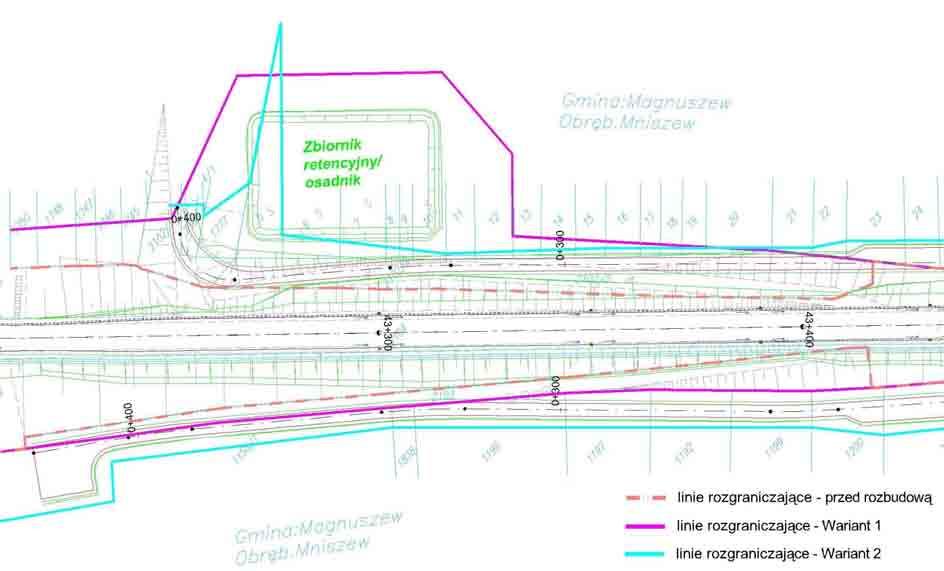 Rozbudowa drogi krajowej nr 79 na odcinku Mniszew Magnuszew od km 43+040 do km 55+560 Raport o oddziaływaniu na środowisko i inne drogi publiczne o nie mniej niŝ czterech pasach ruchu, o długości nie