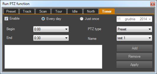 NVIP-5000 PTZ cameras series NVIP-5000 PTZ camera series - user manual ver.1.0. PTZ OPTIONS AVAILABLE THROUGH NMS SOFTWARE 4.1.6.