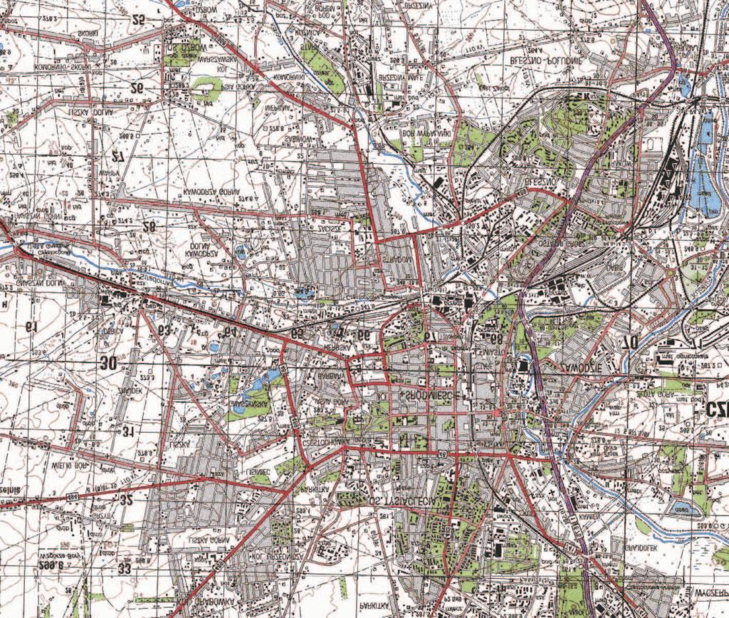 Objaœnienia Projektowany odcinek kanalizacji "GEOBOS" Czêstochowa ul.