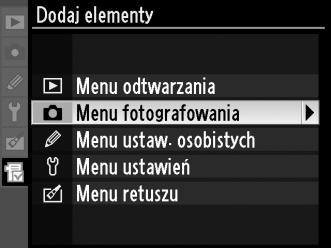 O Moje menu/m Ostatnie ustawienia Moje menu to dostosowane do indywidualnych potrzeb użytkownika menu dające szybki dostęp do maksymalnie 20 opcji