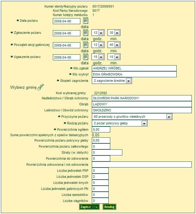 Krajowy System Informacji o Pożarach