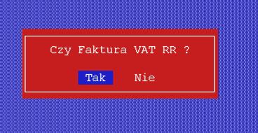 W następnej kolejności, przy pomocy klawiszy funkcyjnych, system umożliwia wprowadzenie artykułów, znajdujących się na dokumencie.