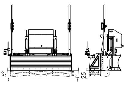 wydajność układu hydraulicznego [l/min] 40 udźwig [kg] 1300 min. masa [kg] 5000 PROFILERA 01 i 03 PROFILERY służą do wydajnego wyrównywania i poziomowania placów, parkingów, boisk i ulic.