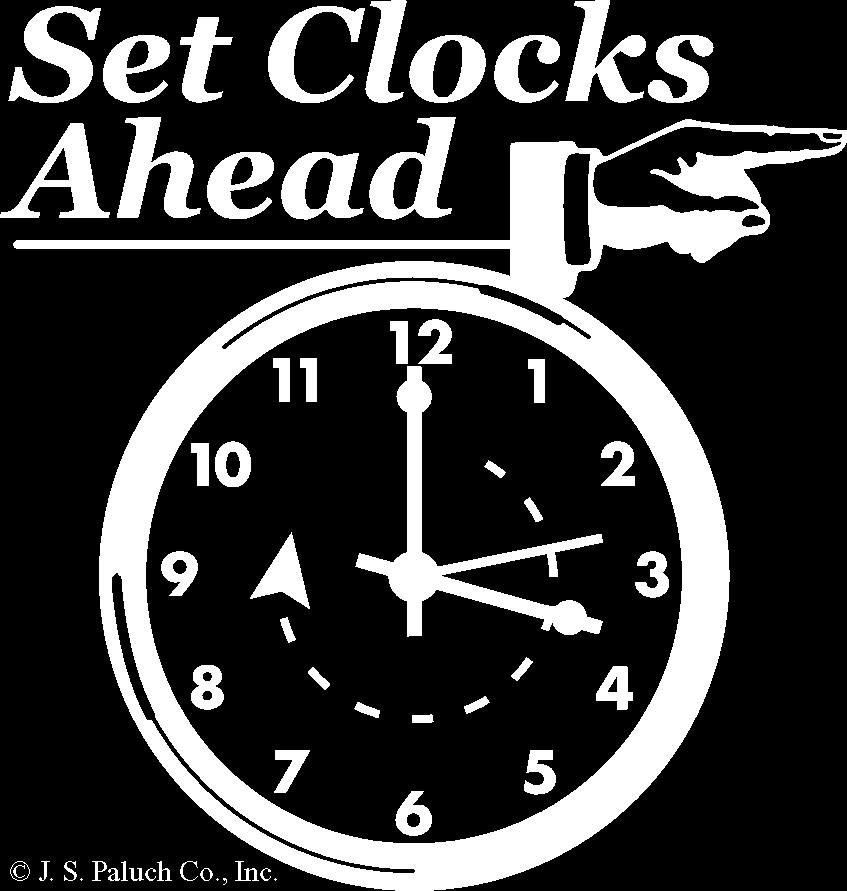 Next weekend, we are setting our clocks ahead one hour. The Sunday Masses will be on the new time. Don t be late! Na przyszły tydzień przestawiamy zegarki o jedną godzinę do przodu. Msze św.