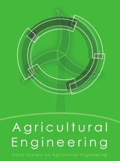 Scientific quarterly journal ISNN 2083-1587; e-isnn 2449-5999 Agricultural Engineering 2015: 4(156)