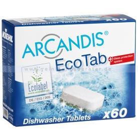 Kuchnia Automatyczne mycie naczyń Arcandis EcoTab Tabletki do zmywarek, wolne od fosforanów Tabletki do mycia