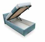 : 179/81/218 cm łóżka w komplecie z pakietem futon II łóżka bez pojemników i materacy opcje specjalne Dodatkowe pakiety: LMBK II 90x200 RM 499,- LMBK II 120x200 RM 599,- LMBK II 140x200 RM 699,- LMBK