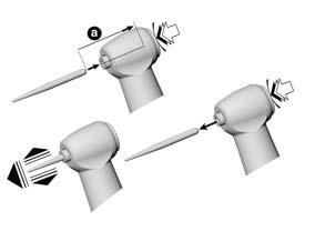 Kątnica WE-57/WE-57 T > Średnica uchwytu przyrządu 1,6 mm Wsunąć instrument obrotowy.