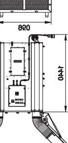 Klasa Skuteczność filtracji [%] Ilość filtrów PTM085032T 852F29 4,2 H13 99,95 1 szt. w UFO-1 2 szt.