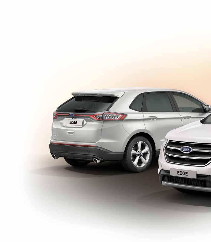 FORD EDGE Ceny i wersje wyposażenia Wybrane wyposażenie standardowe: 2.0 TDCi 180 KM 2.