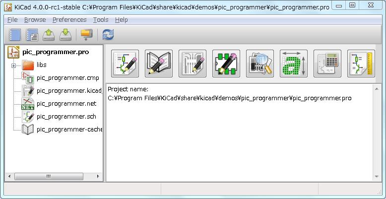 KiCad 8 / 14 Rozdział 3 Using KiCad manager The KiCad Manager (kicad or kicad.