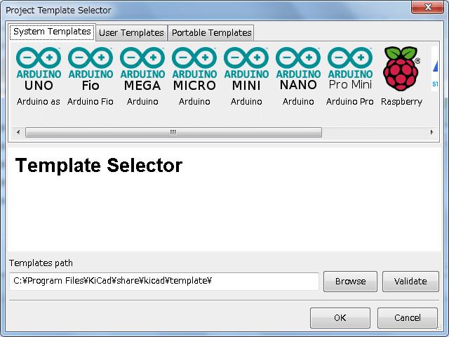 KiCad 11 / 14 Rozdział 4 Project templates A template facilitates the easy creation of a new project, based on a template definition.