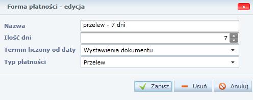 Administracja identyfikator nazwy zadania musi być jednowyrazowy, np. Edukacja, i składać się z maksymalnie 16 znaków.