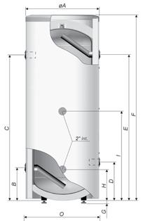 Zbiorniki buforowe BU-40.8 i BU-100.8 ZSOBNIKI buforowe BU BU-40.8 BU-100.