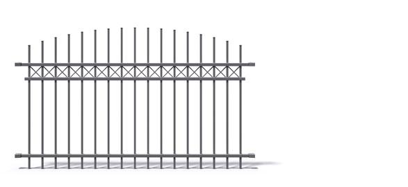 dostępna szerokość: 5500 mm Furtka Standardowa