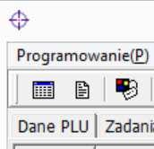 Dane PLU Dane PLU można wybrać z menu Programowanie lub przyciskiem.
