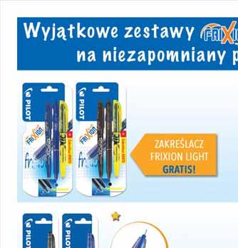 tylko w Carrefour Zakreślacze FRIXION BALL CLICKER LIGHT 3