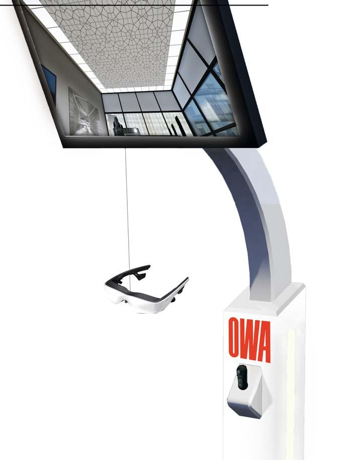 OWAconsult soundvision to wirtualne narzędzie, pomocne w planowaniu pomieszczeń, zaprojektowane i oferowane przez OWA (Odenwald Faserplattenwerk GmbH).