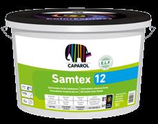 Farby niskoemisyjne bez rozpuszczalników i plastyfikatorów Produkt barwiony w systemie ColorExpress Samtex 7 Gdy najważniejsza jest długotrwała czystość ścian.